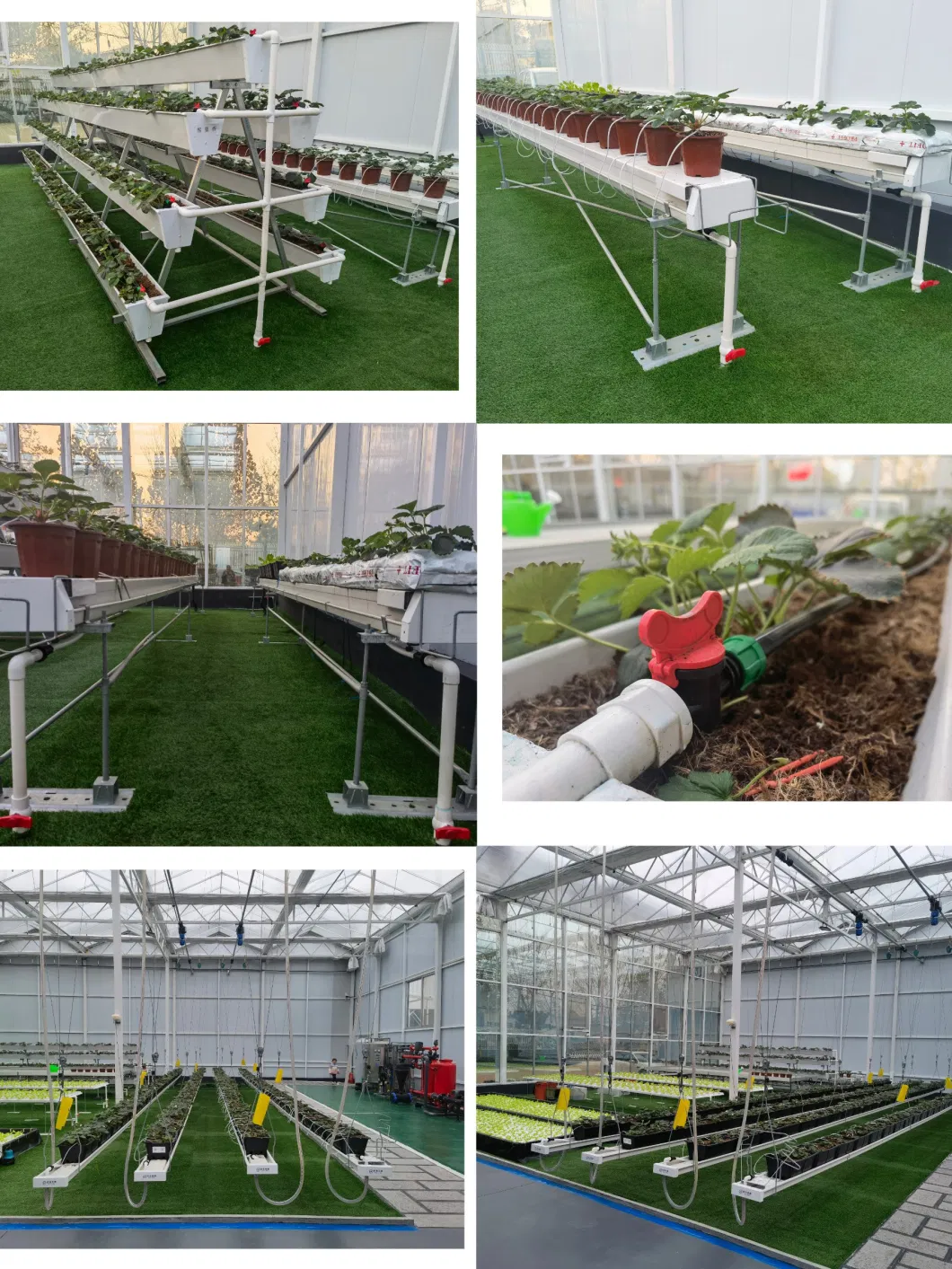 Vegetables Planting a-Frame Greenhouse Hydroponics System Farm Vertical Plant Planting Frame